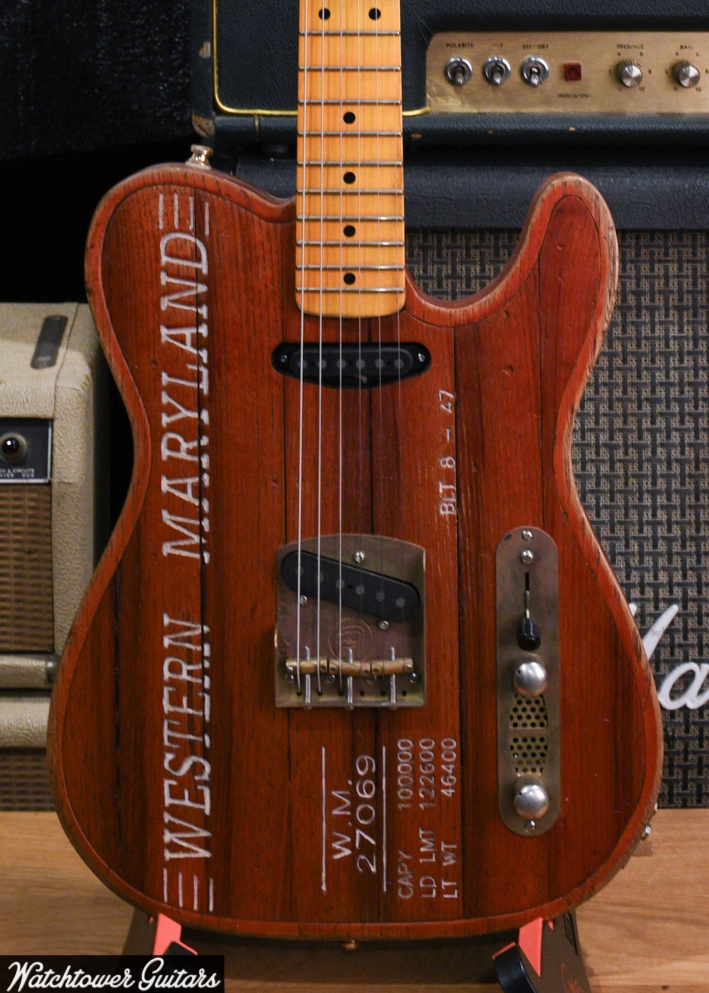 2017 Paoletti Guitars Nancy Loft SS Western Maryland Boxcar