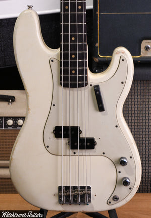 2024 Danocaster P Bass Olympic White