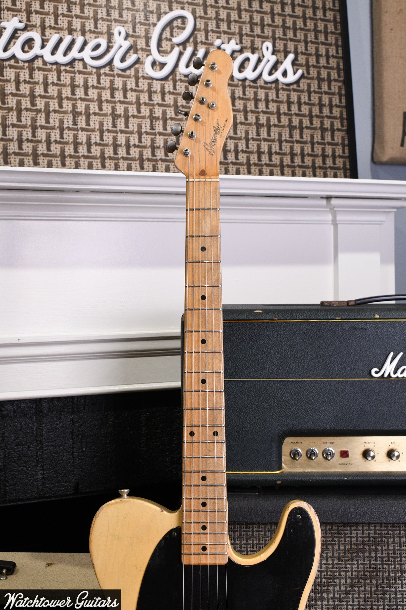 2021 Danocaster Single Cut Premium Plus Blackguard Esquire