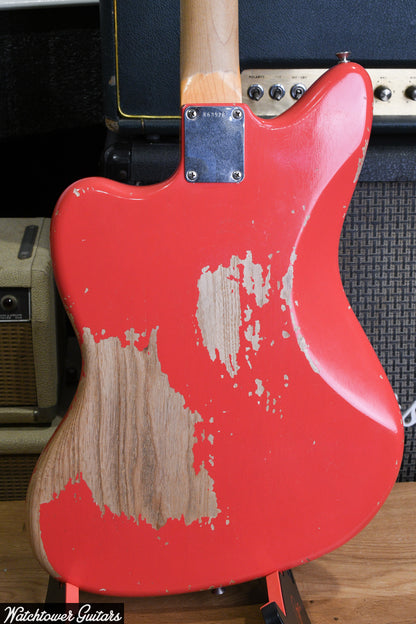 2012 Fender Custom Shop Jazzmaster Relic Fiesta Red