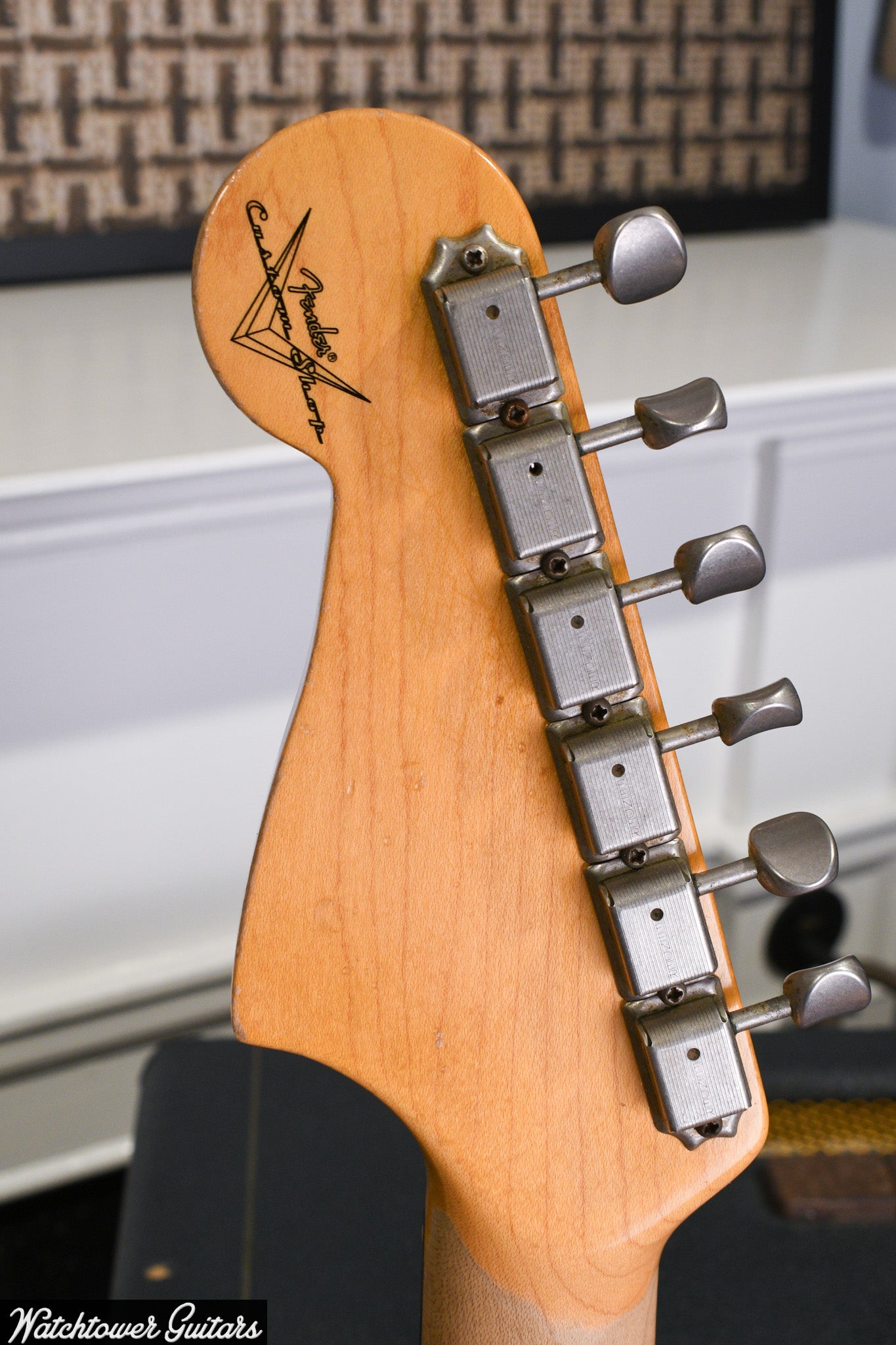 2012 Fender Custom Shop Jazzmaster Relic Fiesta Red