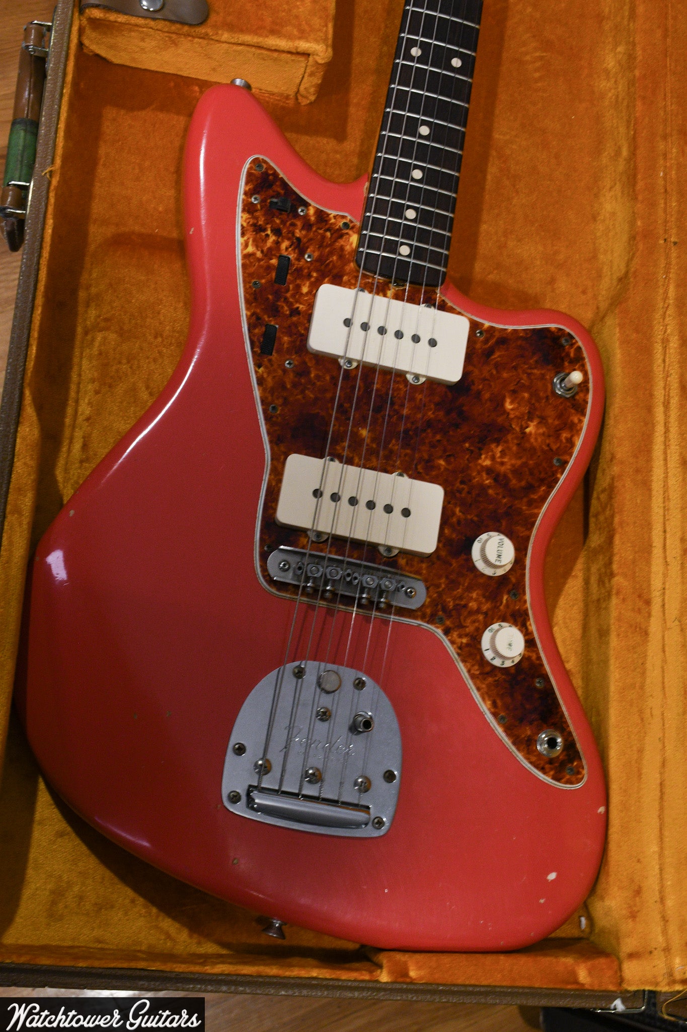 2012 Fender Custom Shop Jazzmaster Relic Fiesta Red