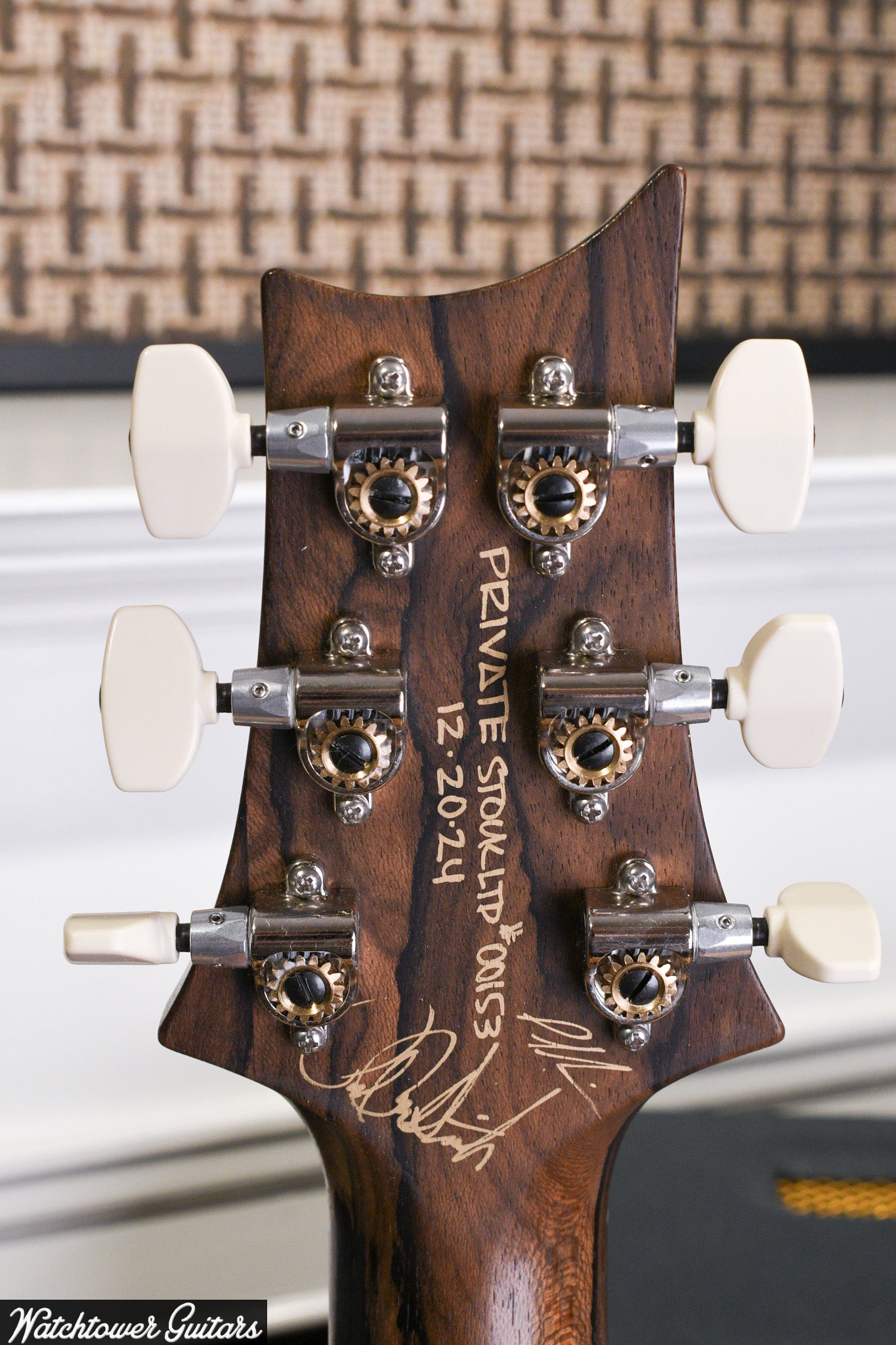 Paul Reed Smith PRS Private Stock 40th Anniversary Dragon Chestnut