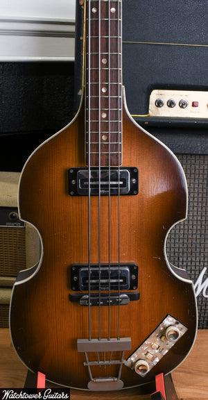 1967 Hofner Violin Beatle Bass - Sunburst