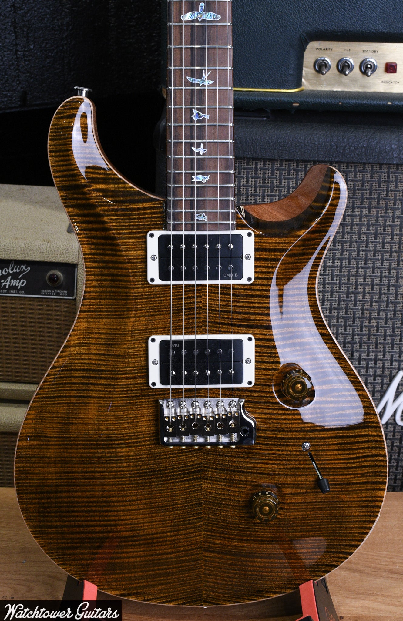 2024 Paul Reed Smith PRS 40TH ANNIVERSARY CUSTOM 24 LIMITED EDITION - Tiger Eye