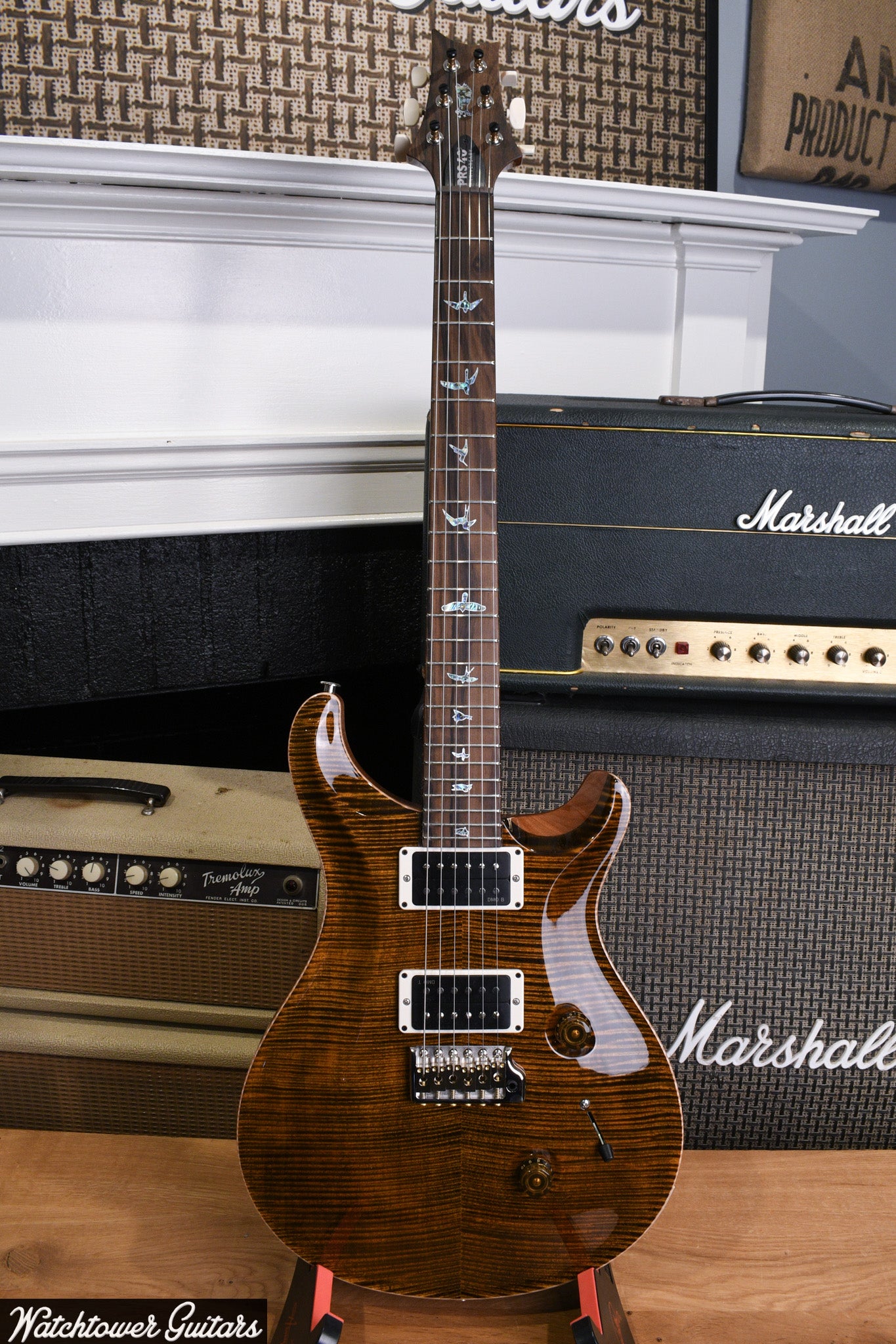 2024 Paul Reed Smith PRS 40TH ANNIVERSARY CUSTOM 24 LIMITED EDITION - Tiger Eye