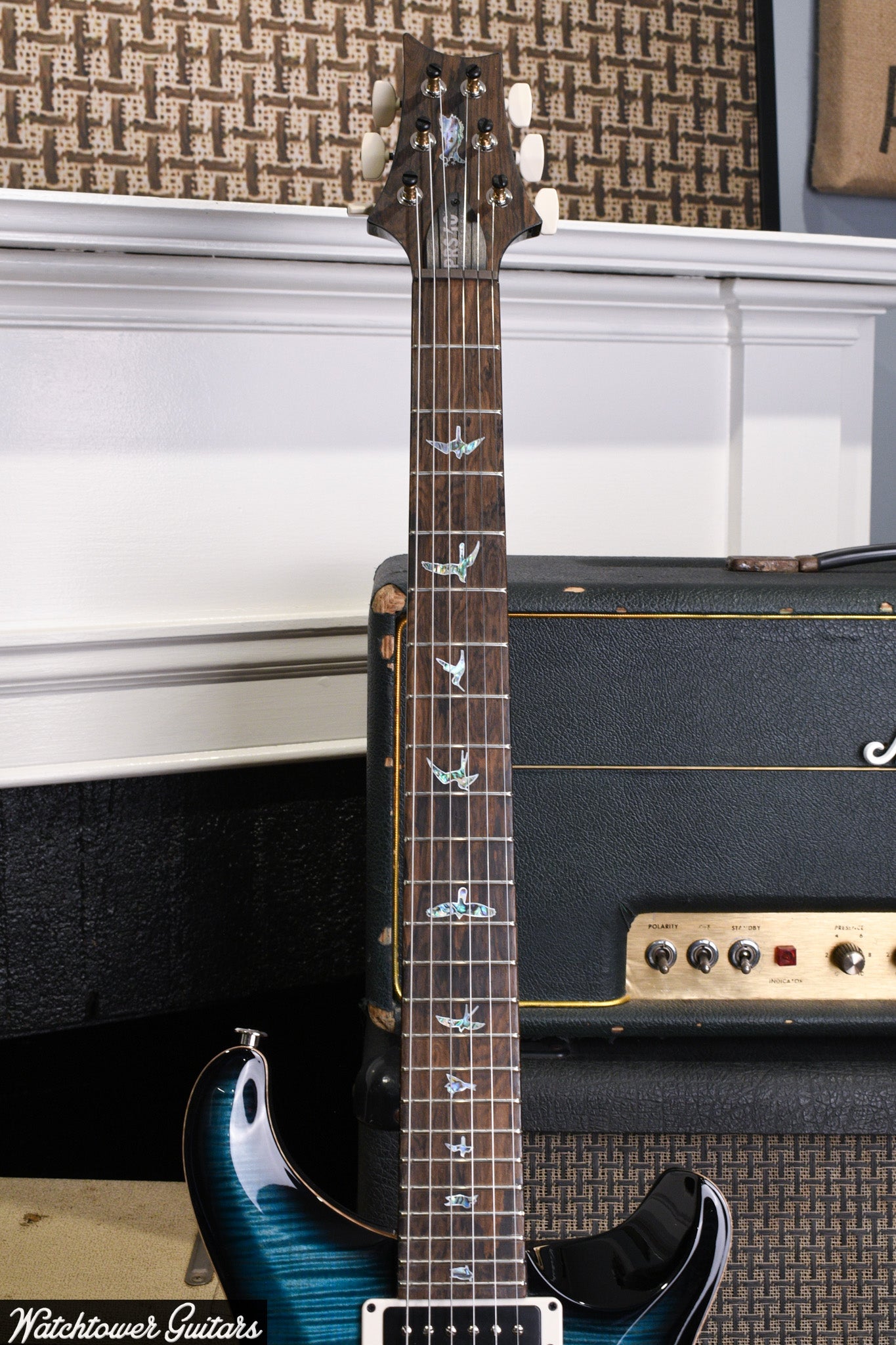 Paul Reed Smith PRS 40TH ANNIVERSARY CUSTOM 24 LIMITED EDITION - Sub Zero Smokeburst