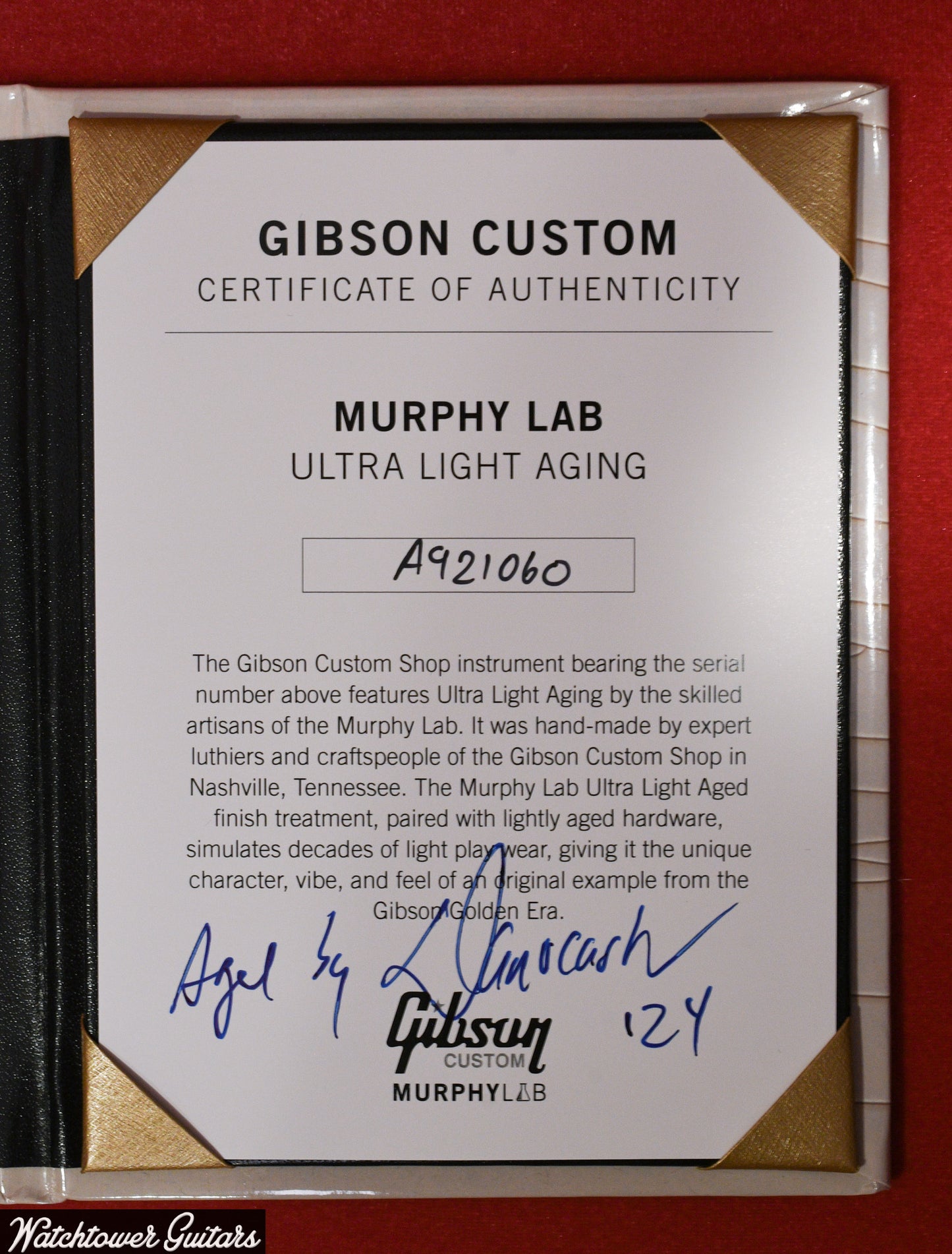 2024 Gibson Murphy Lab Ultra Light Aging Danocaster - Blonde
