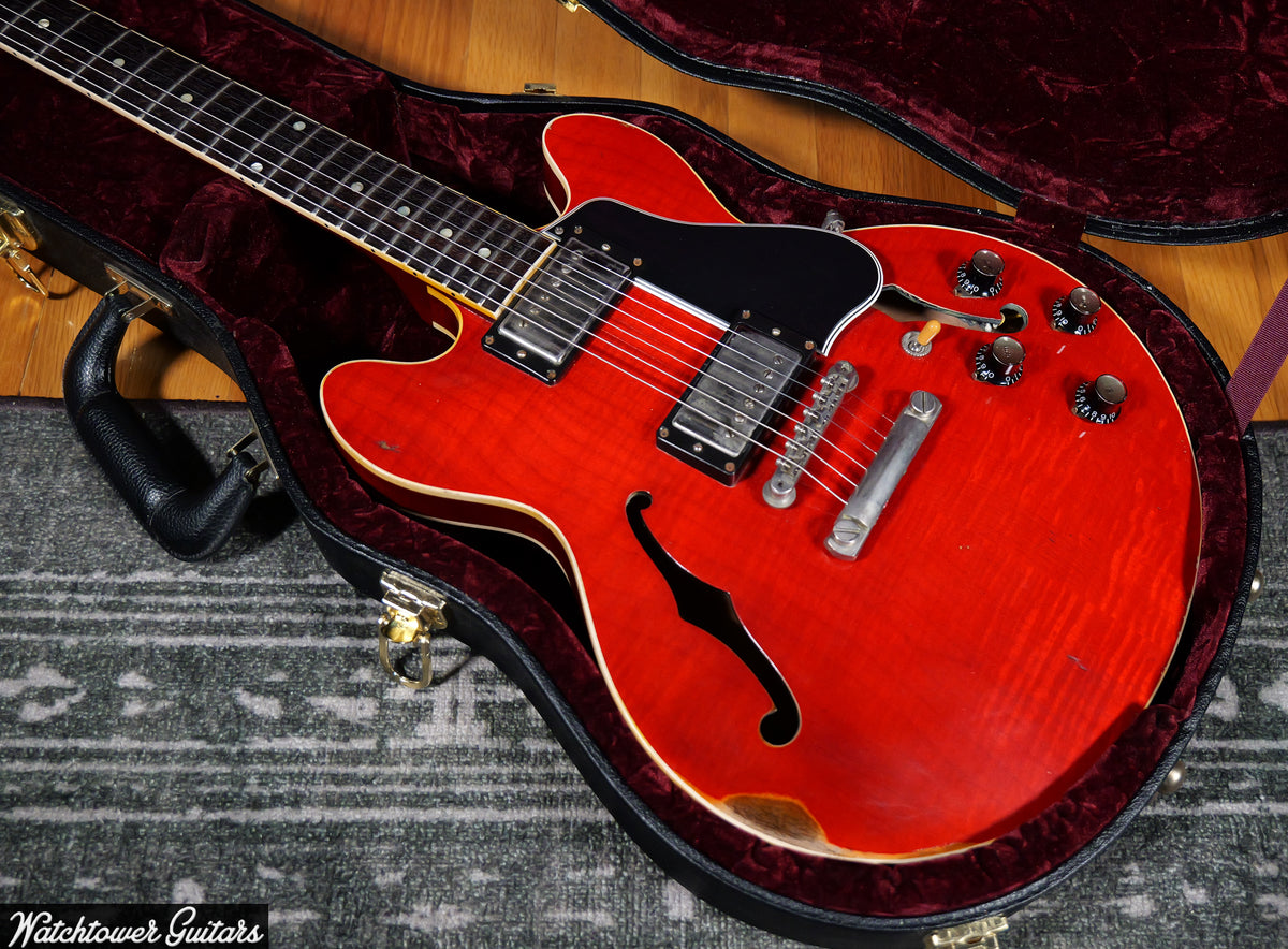 2021 Gibson Custom Shop CS-336 Figured Top Faded Cherry Relic'd