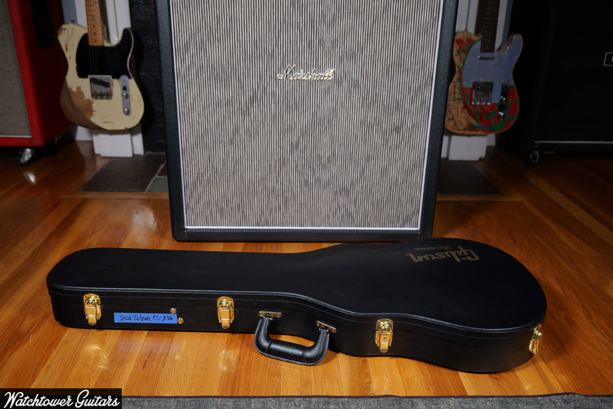 2021 Gibson Custom Shop CS-336 Figured Top Faded Cherry Relic'd