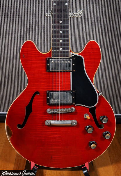 2021 Gibson Custom Shop CS-336 Figured Top Faded Cherry Relic'd