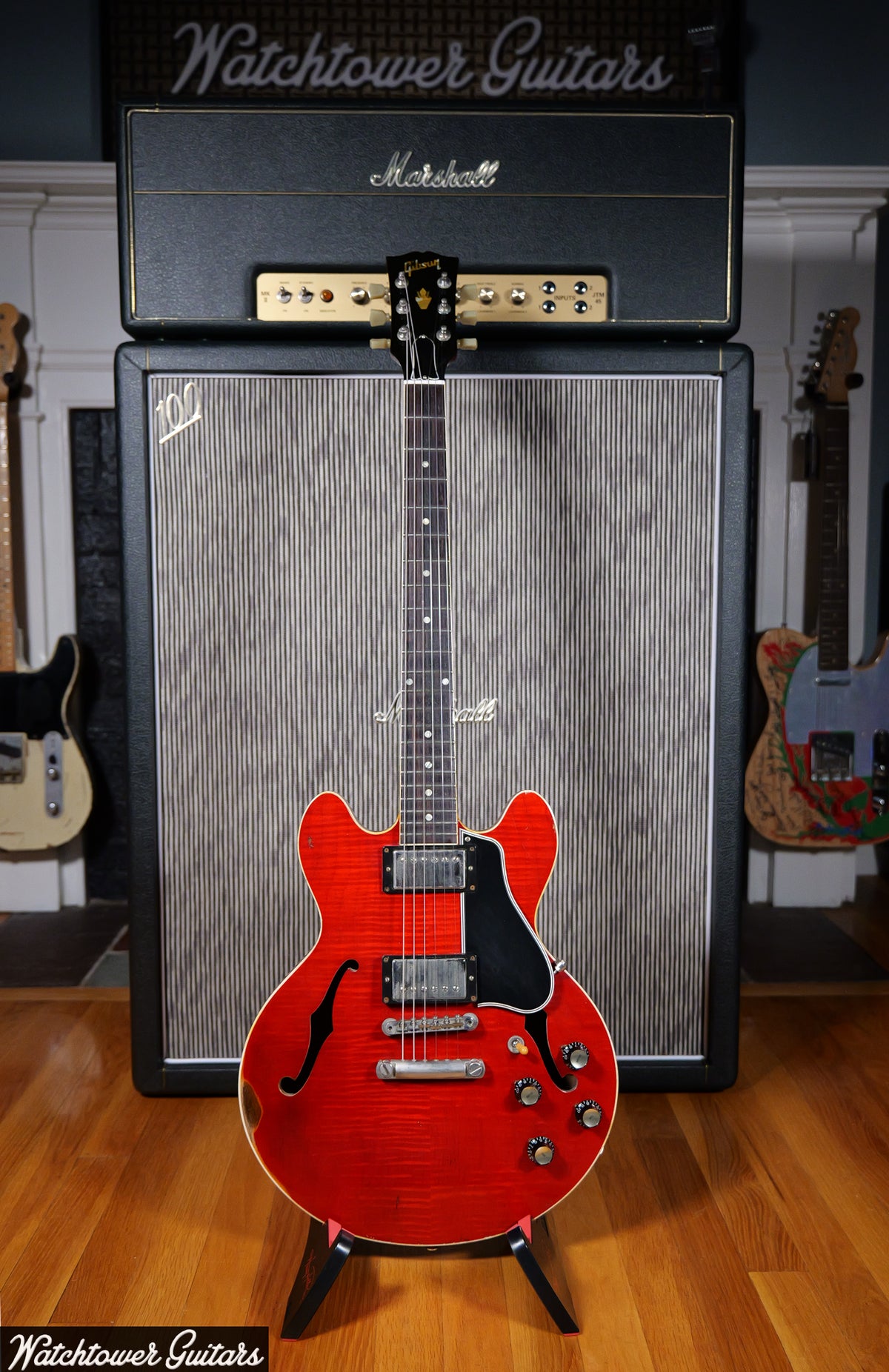 2021 Gibson Custom Shop CS-336 Figured Top Faded Cherry Relic'd