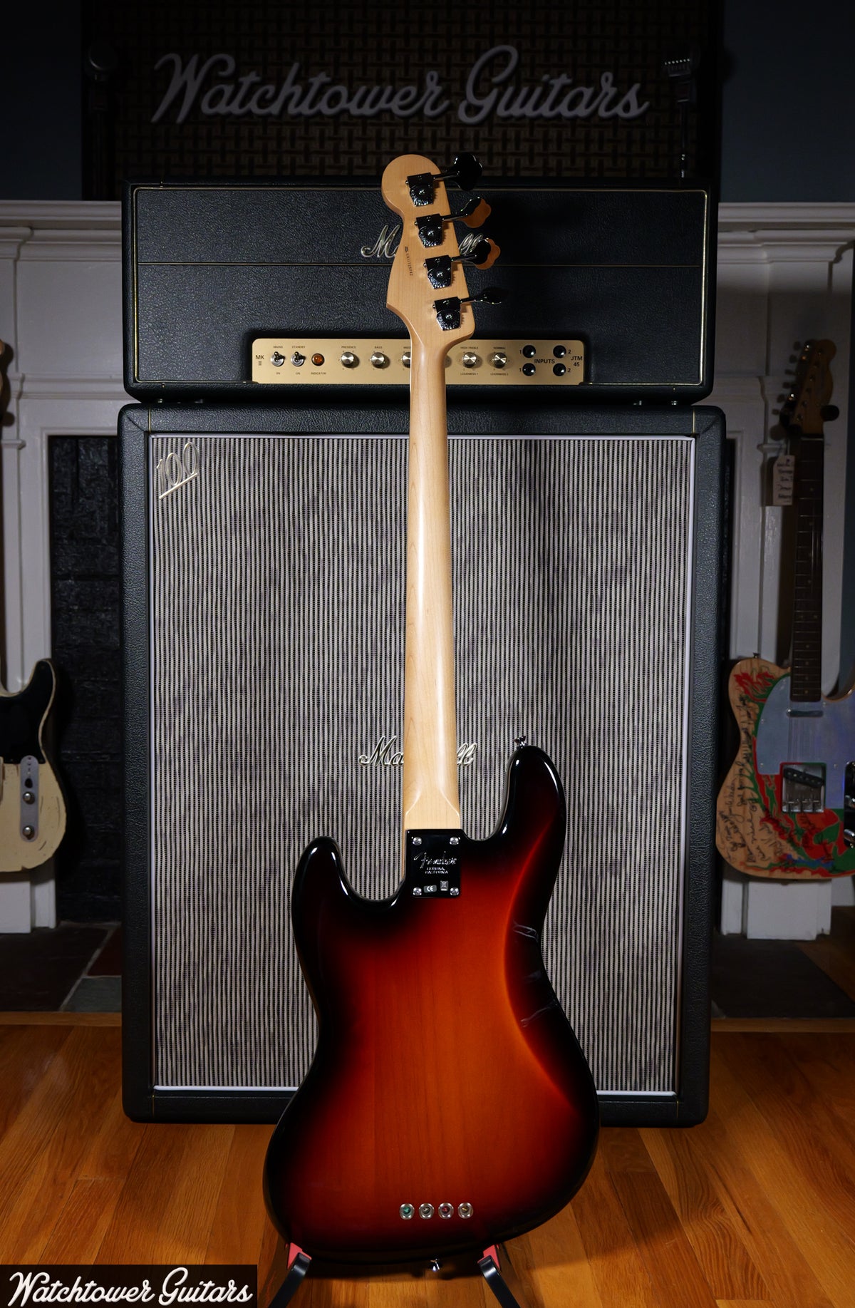 2011 Fender American Jazz Bass Fretless Sunburst