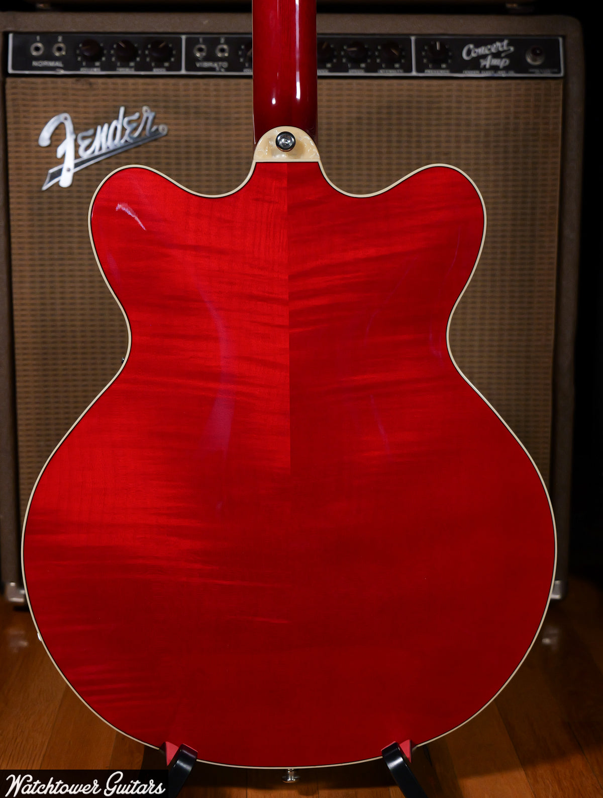 Hofner Contemporary HCT-500/7-TR - Verythin Bass Cherry