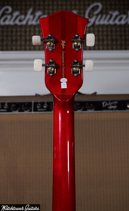 Hofner Contemporary HCT-500/7-TR - Verythin Bass Cherry