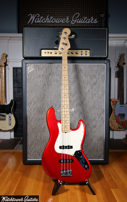 2006 Fender Jazz Bass USA Chrome Red