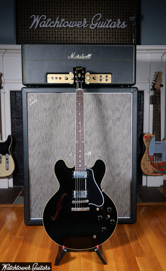 2023 Gibson 1959 ES-335 Murphy Lab Ultra Light Aged Black