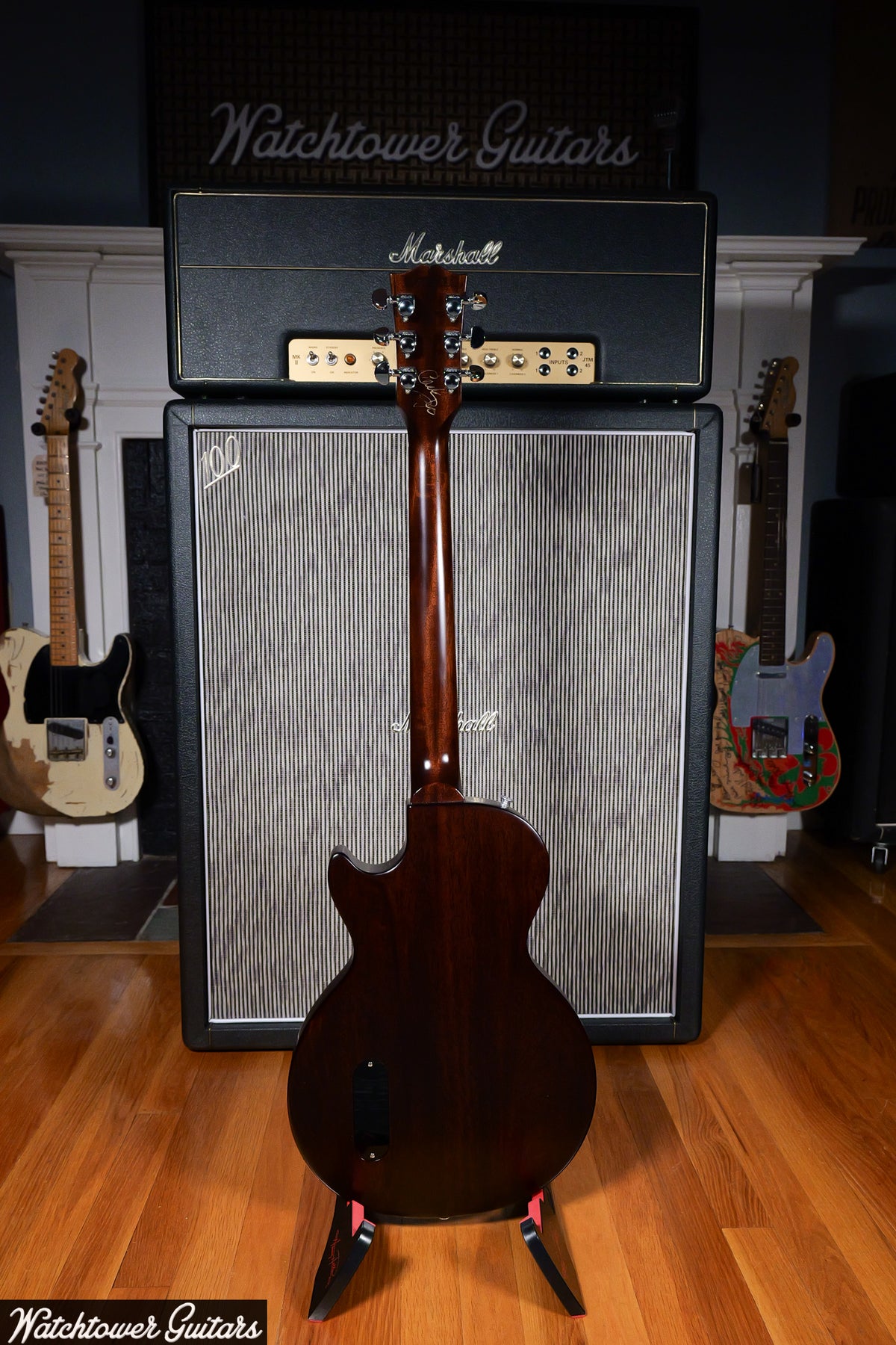 2024 Gibson Les Paul Junior Charlie Starr Dark Walnut