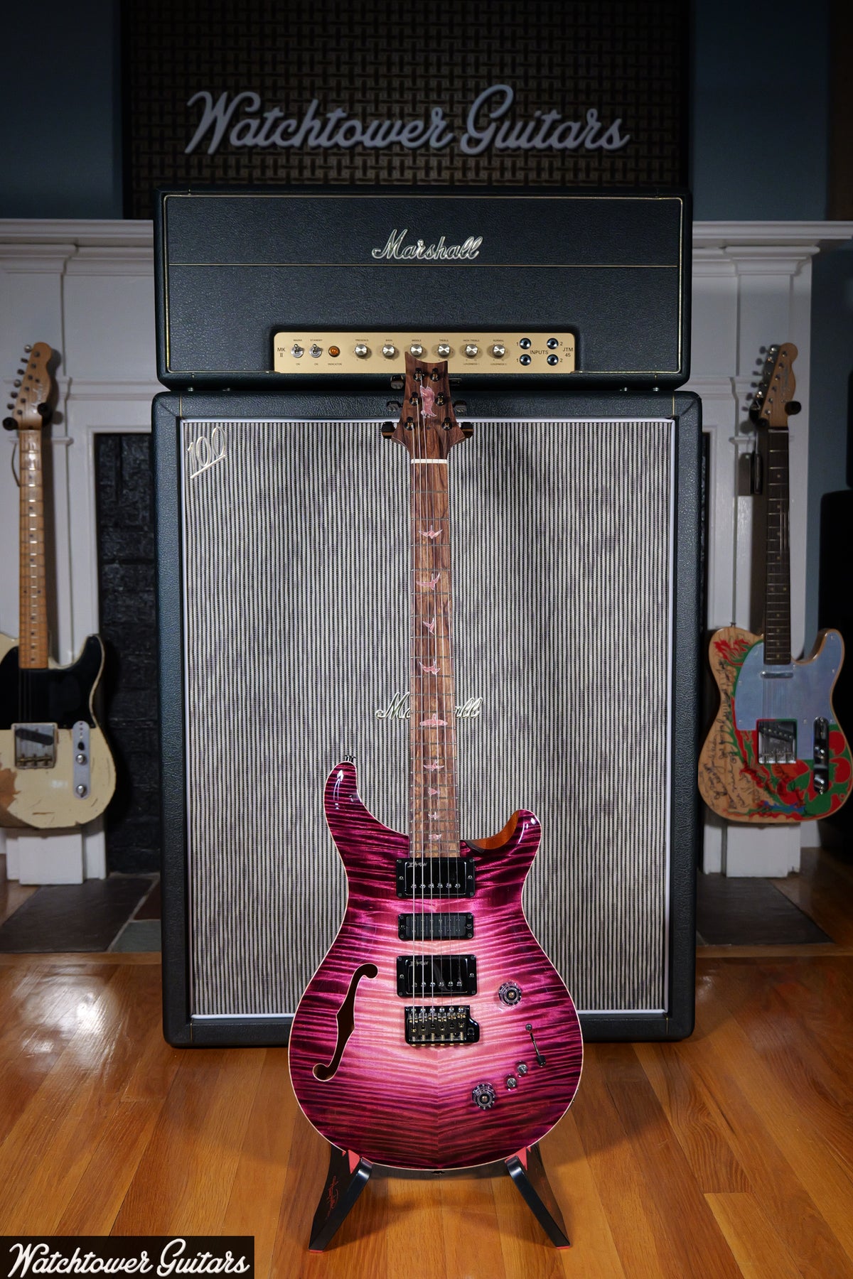 2026 Paul Reed Smith PRS Private Stock Special Semi-Hollow Midnight Orchid Glow