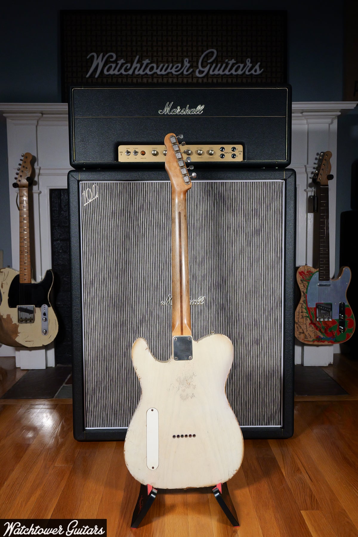 2017 Danocaster Mongrel Singlecut Blonde