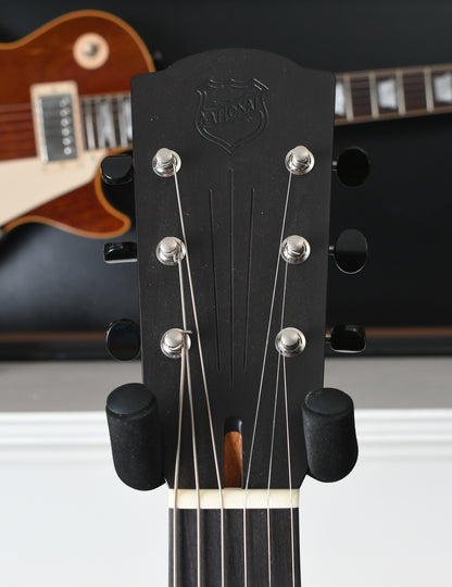 2022 National T-14 Tricone Cutaway Weathered Steel Sublime Pickup