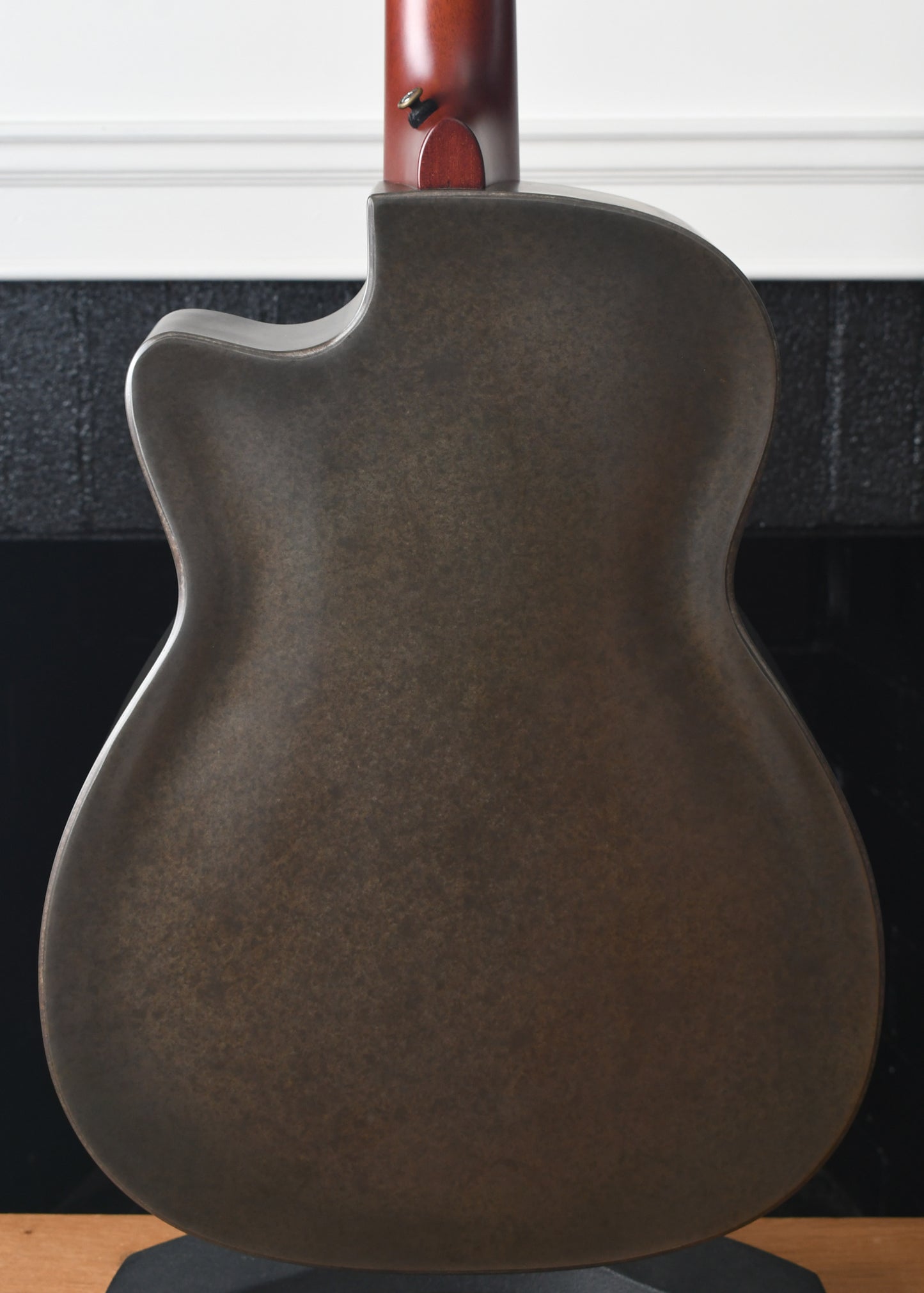 2022 National T-14 Tricone Cutaway Weathered Steel Sublime Pickup