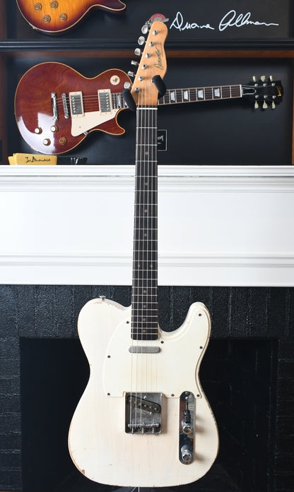2023 Danocaster Single Cut White Blonde