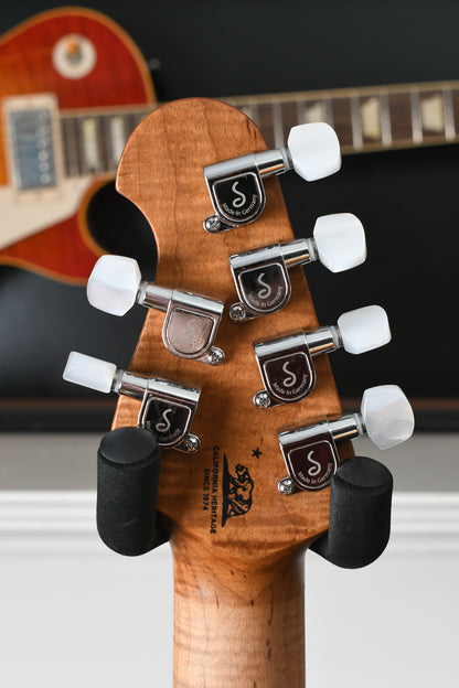 Ernie Ball Music Man Axis Roasted Amber Quilt