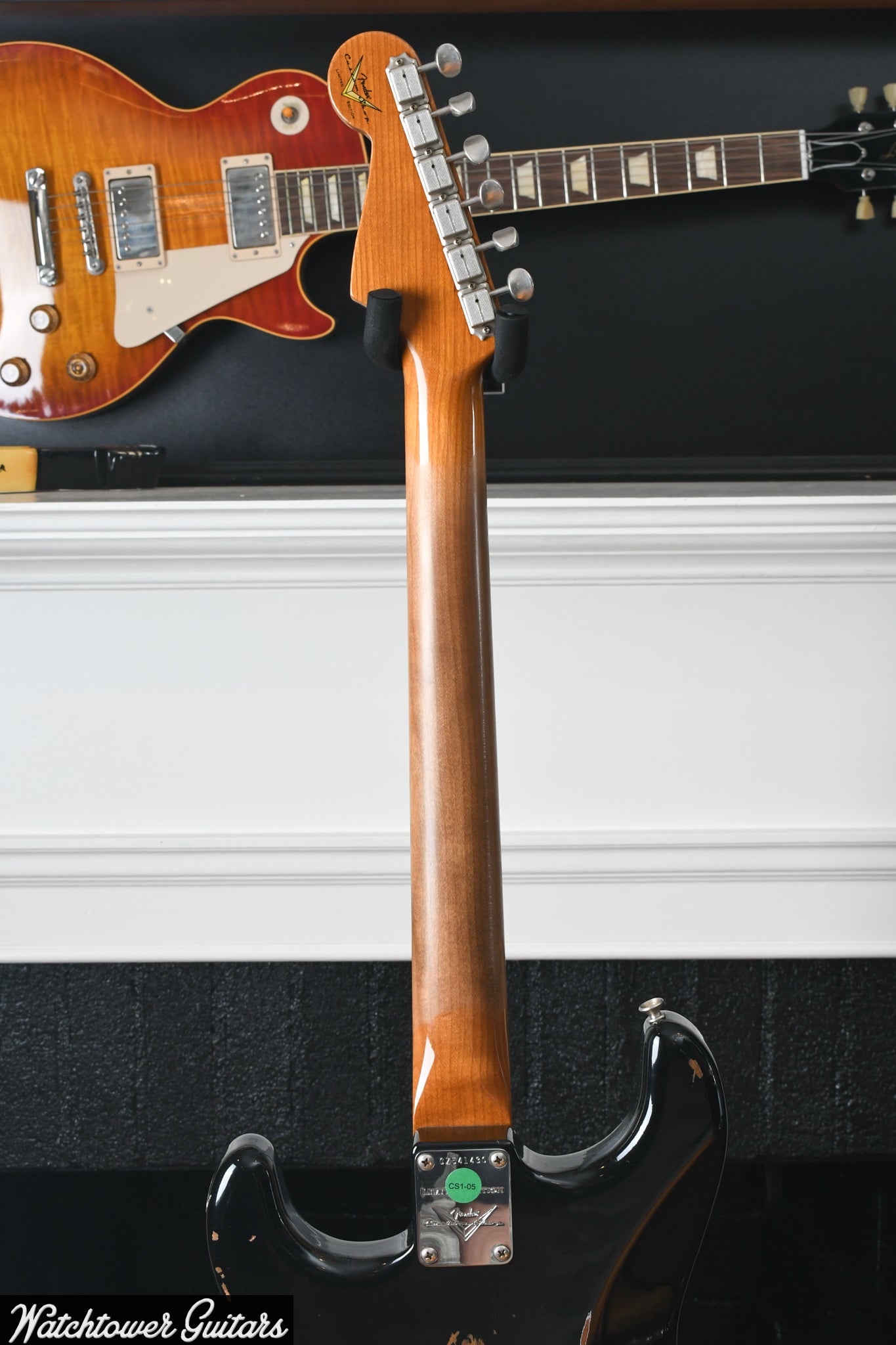 2019 Fender Custom Shop Limited Edition Roasted Poblano Stratocaster Black Relic