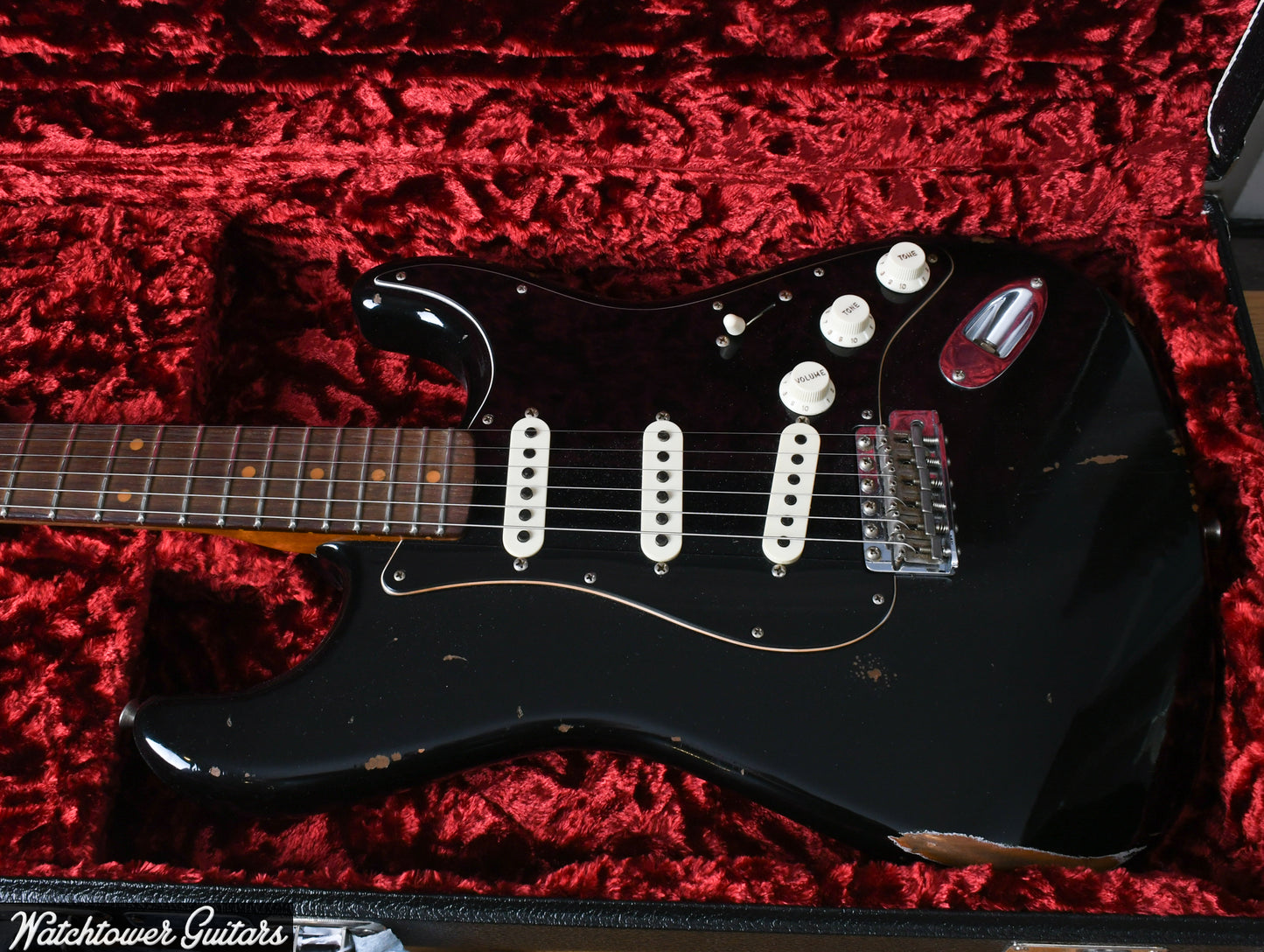 2019 Fender Custom Shop Limited Edition Roasted Poblano Stratocaster Black Relic