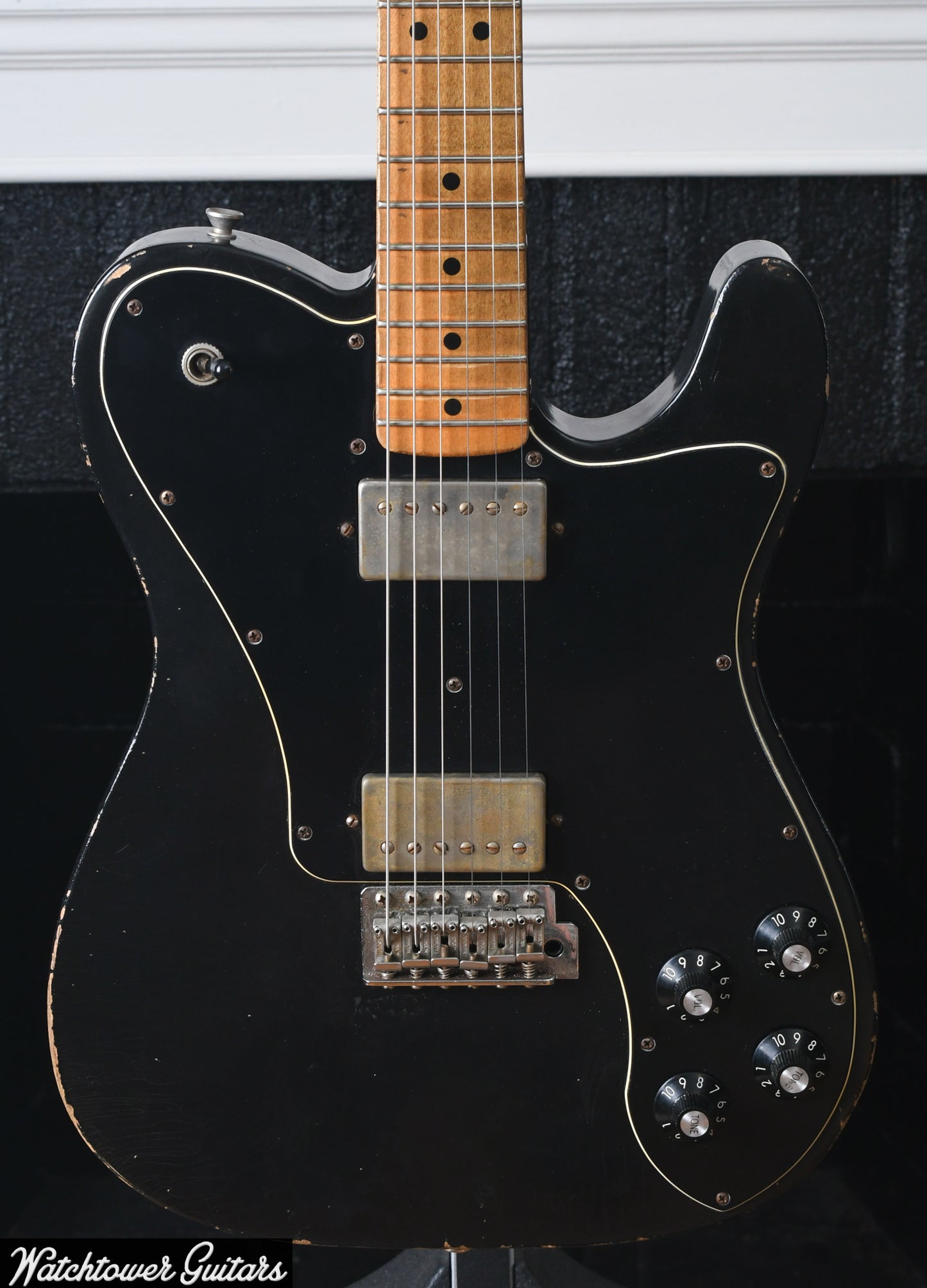 2016 Danocaster Single Cut '72 Custom Black
