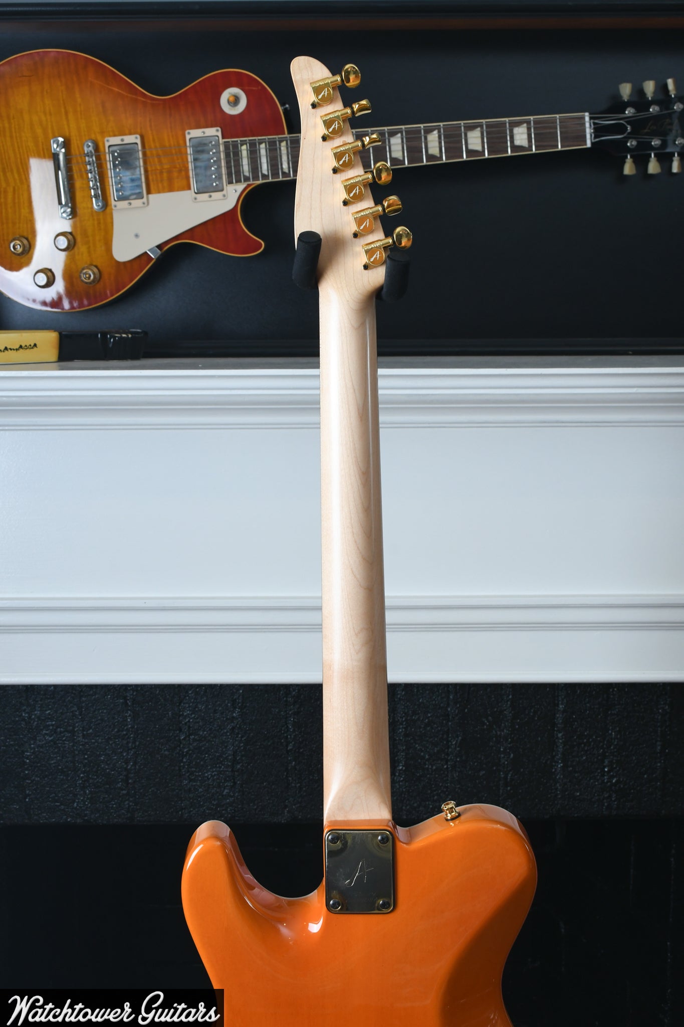1995 Tom Anderson Hollow T Classic Contoured Translucent Amber