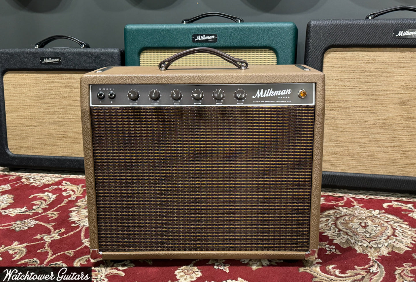 Milkman Sound Creamer 20 Watt 1x12 Combo *Custom Color* Dark Chocolate