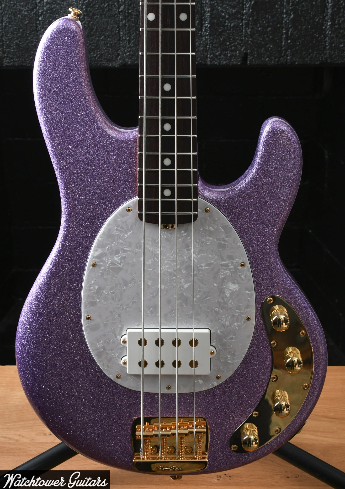Ernie Ball Music Man StingRay Special 4 String Amethyst Sparkle
