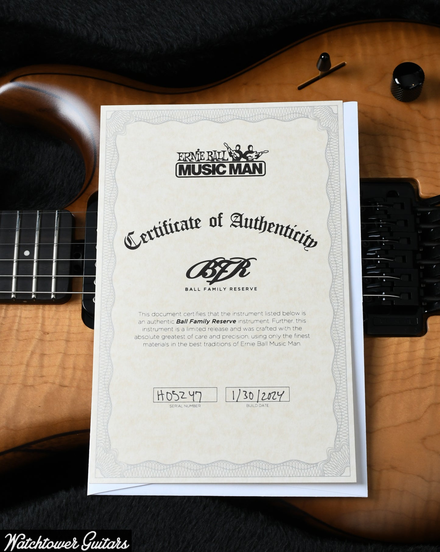 Ernie Ball Music Man Luke 4 Steve Lukather 30th Anniversary Signature Steamroller