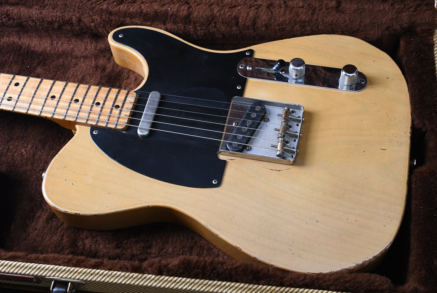 2020 Nacho Blackguard Telecaster Aged Butterscotch #0097