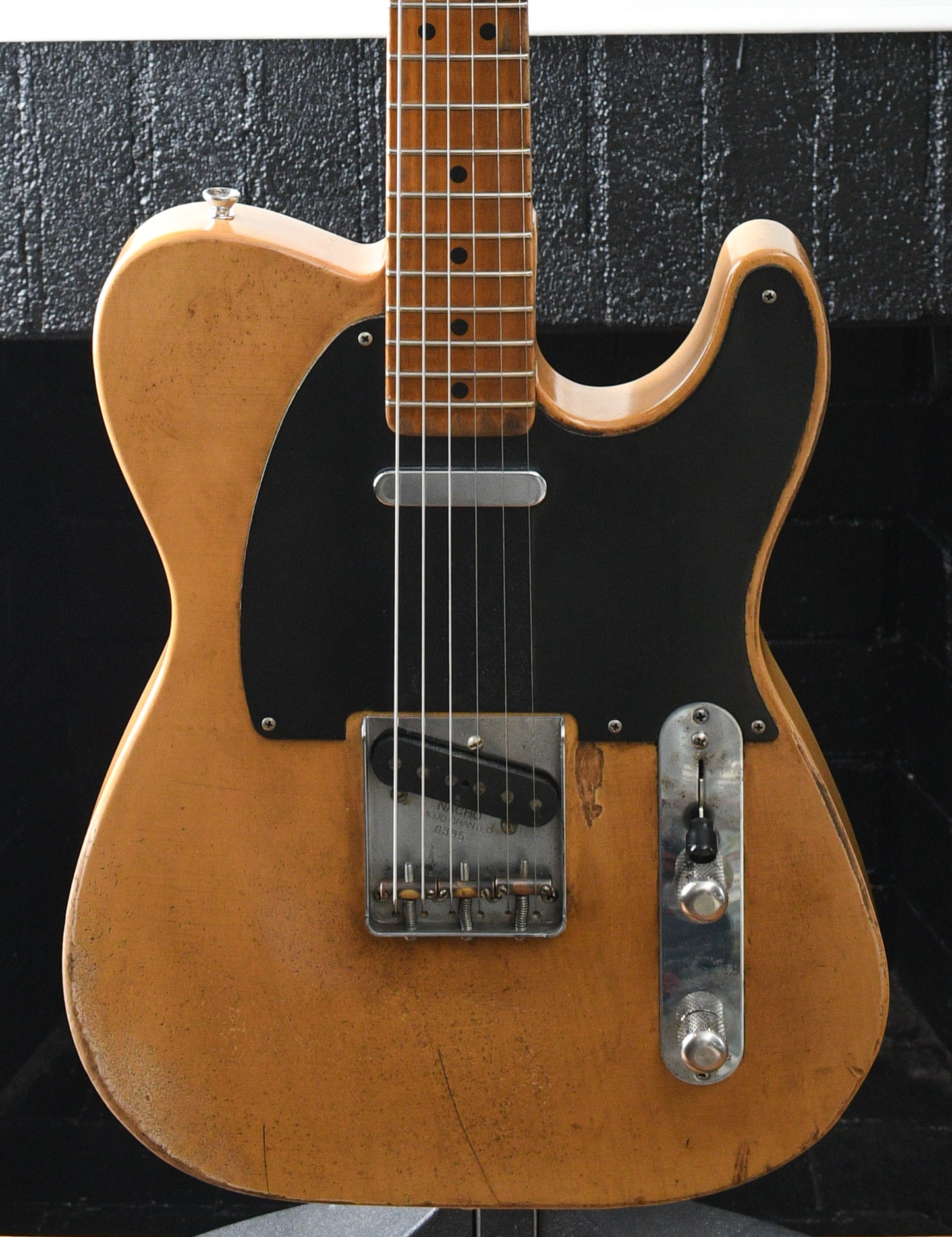2022 Nacho Blackguard Telecaster Aged Butterscotch #0395