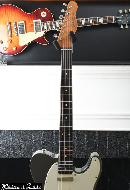 2021 Danocaster Single Cut Charcoal Frost