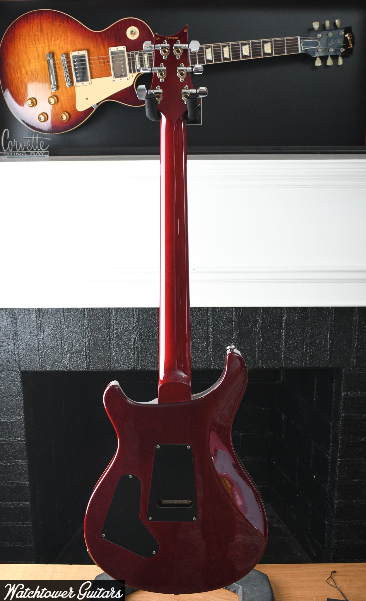 Paul Reed Smith PRS Custom 24 "Floyd" 10 Top Fire Red