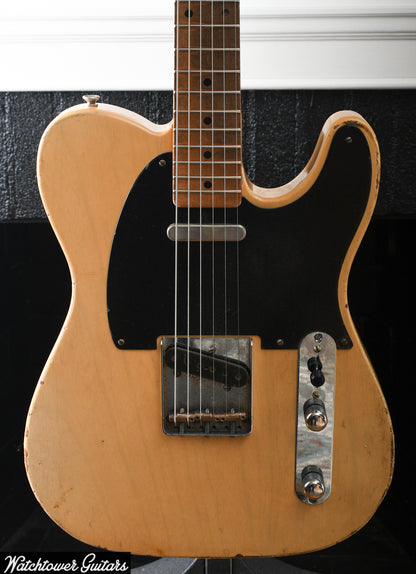 2024 Danocaster Single Cut Premium Blackguard, Ron Ellis pickups