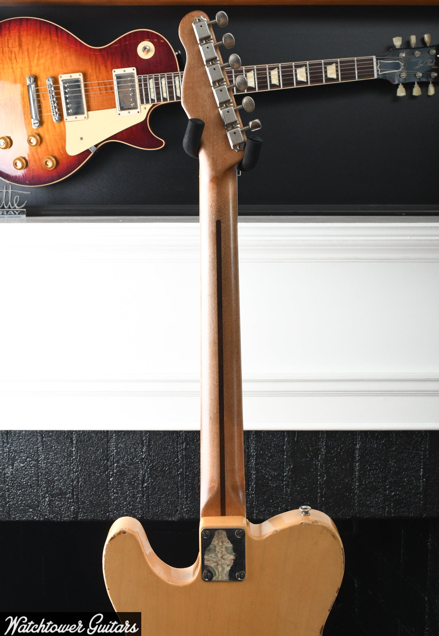 2024 Danocaster Single Cut Premium Blackguard, Ron Ellis pickups