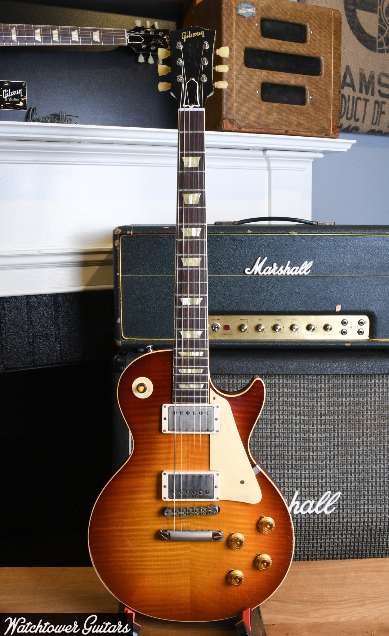 2022 Gibson 1959 Standard Murphy Lab Heavy Aged Slow Iced Tea Fade