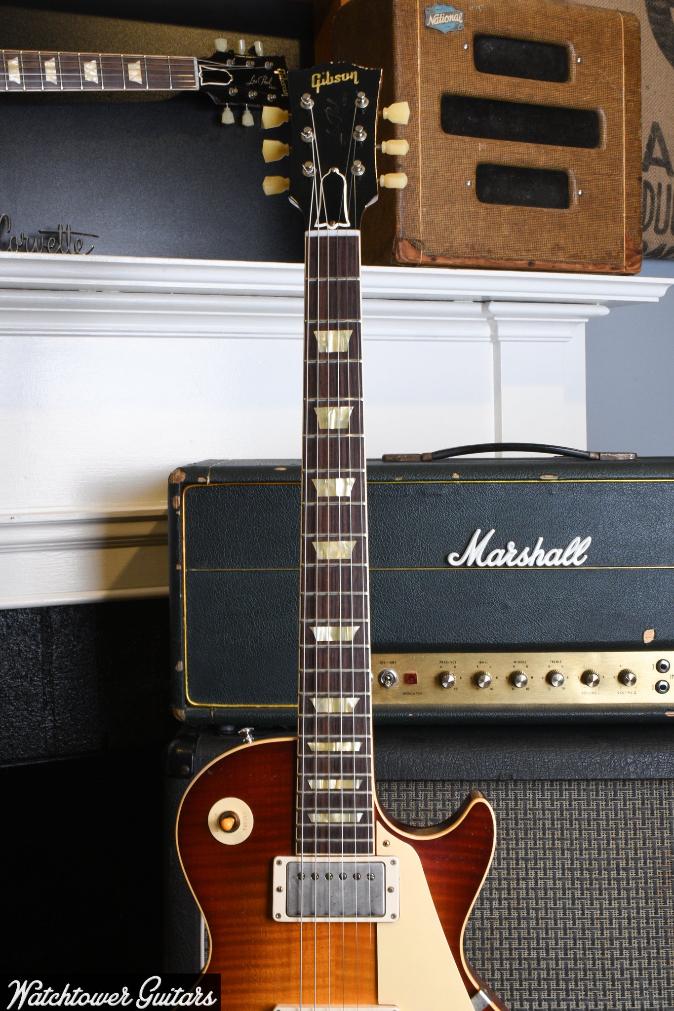 2022 Gibson 1959 Standard Murphy Lab Heavy Aged Slow Iced Tea Fade