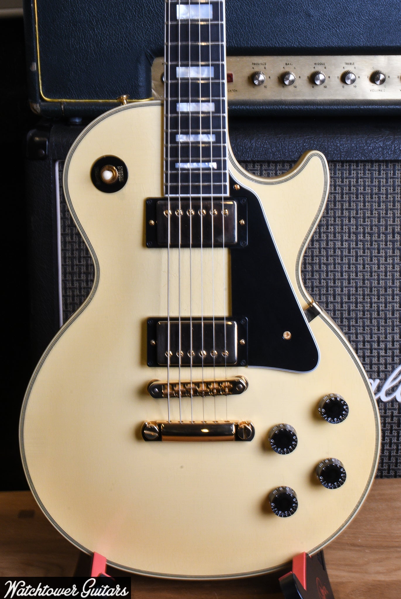 2021 Gibson Les Paul Custom Murphy Lab *M2M Ultra Light Aged* Classic White