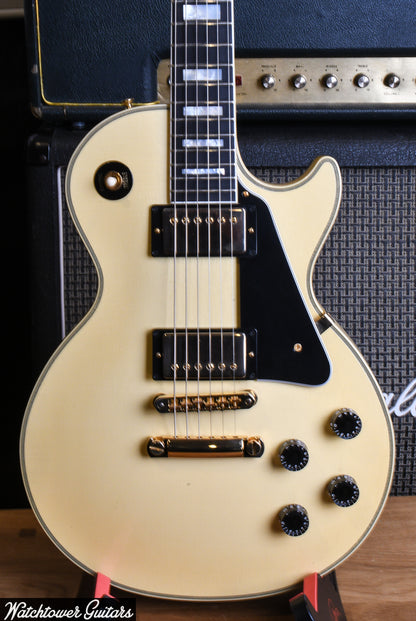 2021 Gibson Les Paul Custom Murphy Lab *M2M Ultra Light Aged* Classic White