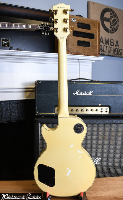 2021 Gibson Les Paul Custom Murphy Lab *M2M Ultra Light Aged* Classic White