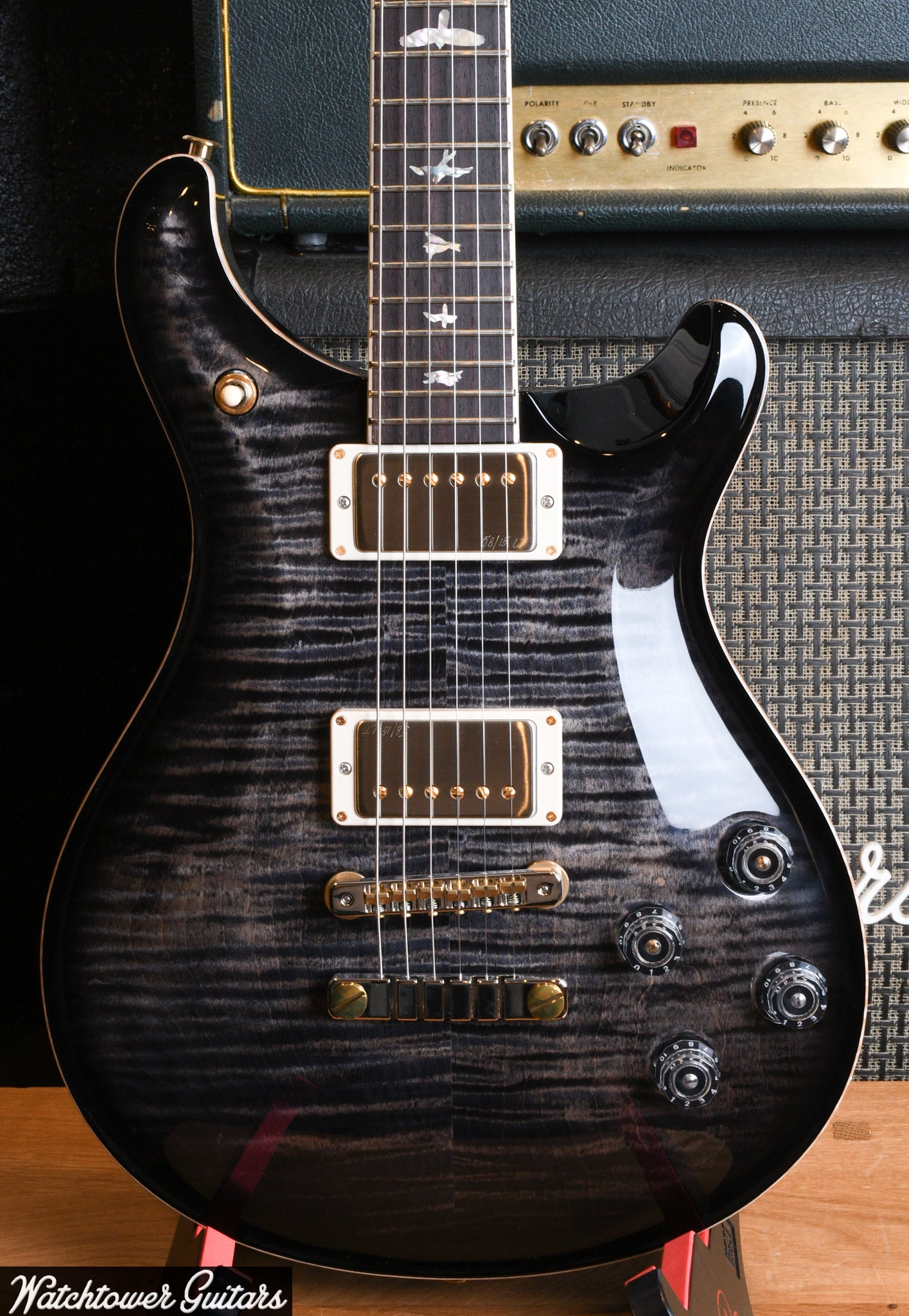 2024 Paul Reed Smith PRS McCarty 594 10 Top Charcoal Burst