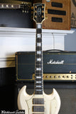 1969 Gibson SG Custom Polaris White - Player Vintage