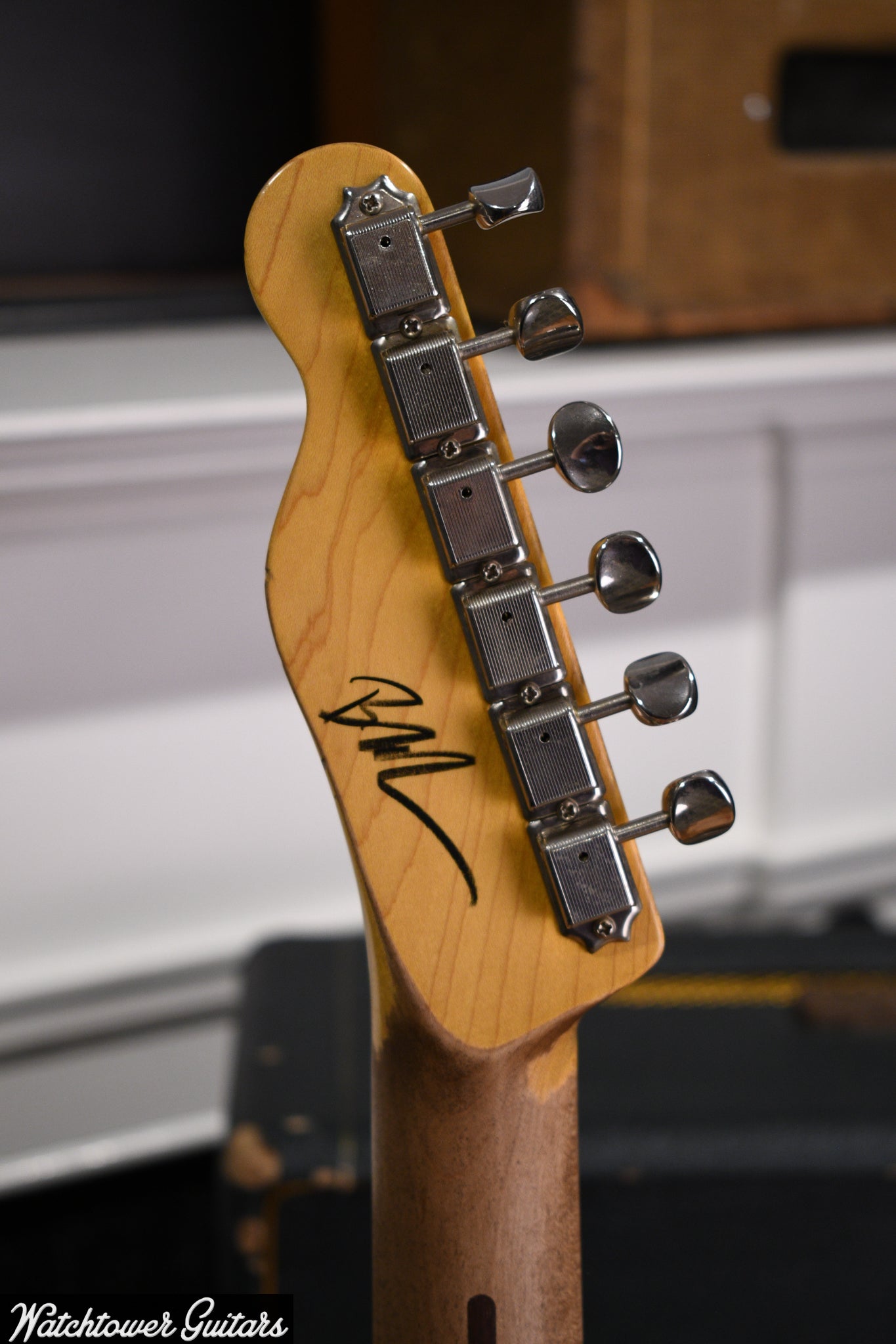 2021 Nash Telecaster T-72 Thinline Trans Orange Lollar Pickups