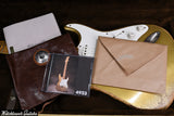 2020 Nacho Stratocaster Hardtail Aged Gold #4923